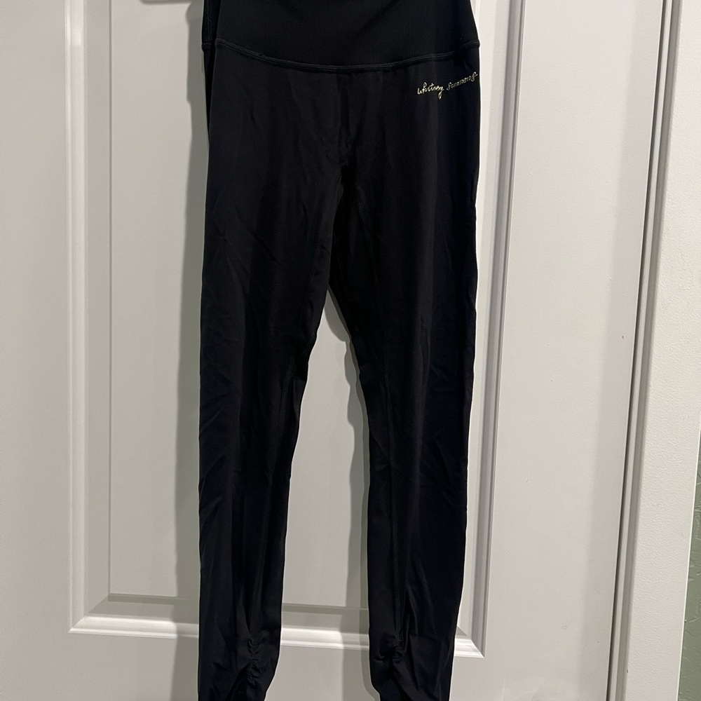 Gymshark Black Leggings Whitney Simmons collab